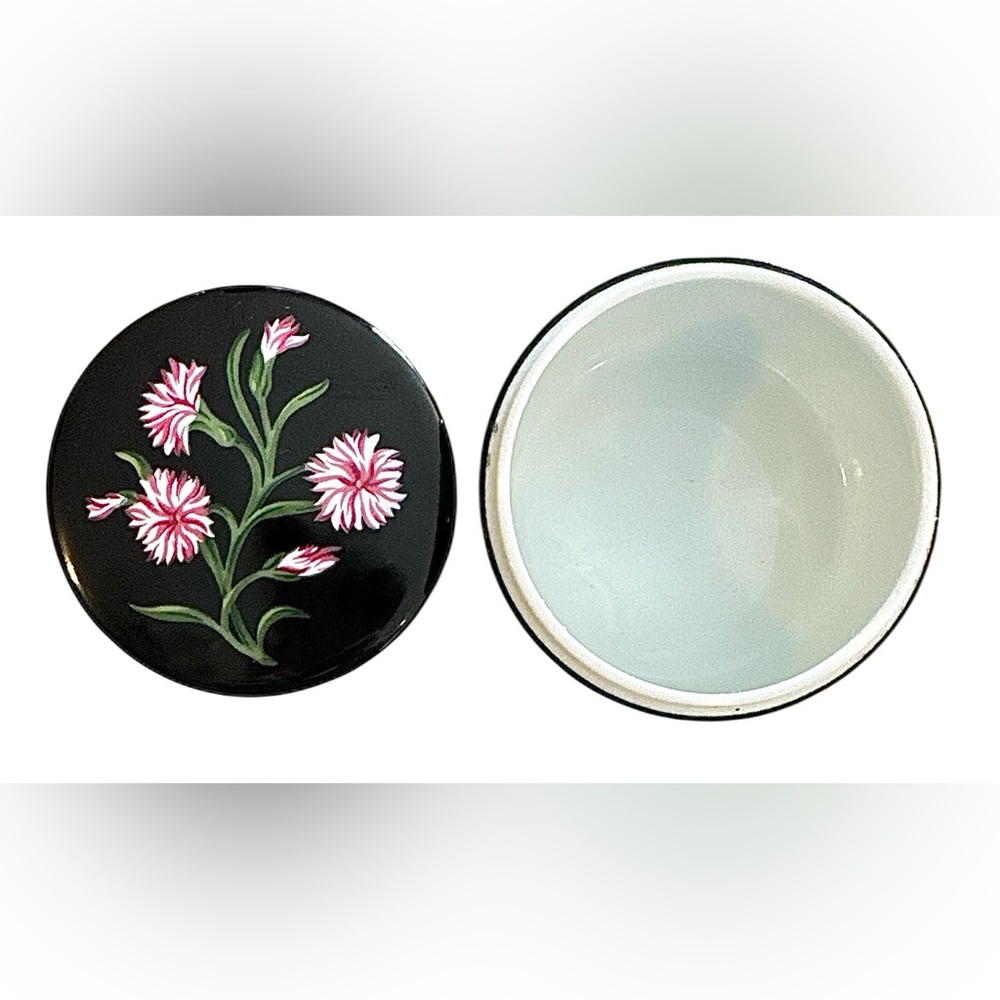 Tiffany & Co. Vintage Trinket Jar- Handpainted - Picture 2 of 4